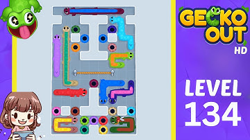 Gecko Out Level 134 Solution Walkthrough