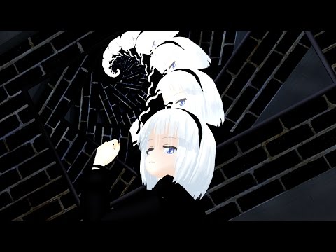 【MMD】　妖夢霊夢魔理沙でwave　【東方】