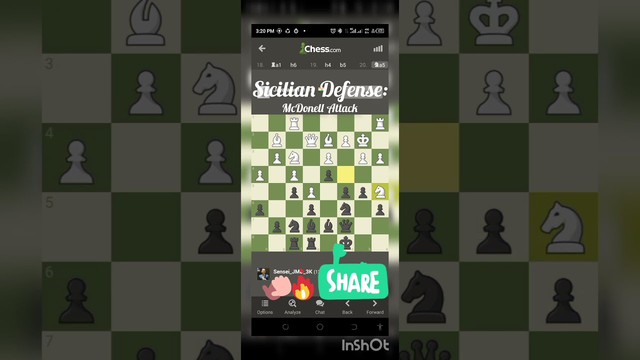 Sicilian Defense: McDonnell Attack 