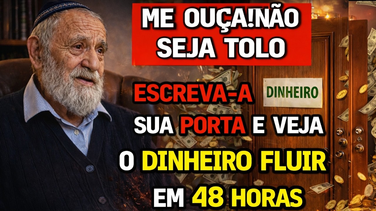 A ÚNICA LETRA HEBRAICA QUE VOCÊ DEVE ESCREVER NA SUA PORTA — O DINHEIRO FLUI EM 48 HORAS”