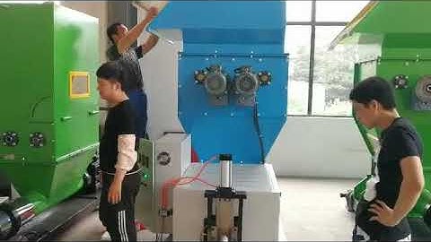 eps foam hot melting machine/eps melting machine/eps foam melting densifier/styrofoam densifier