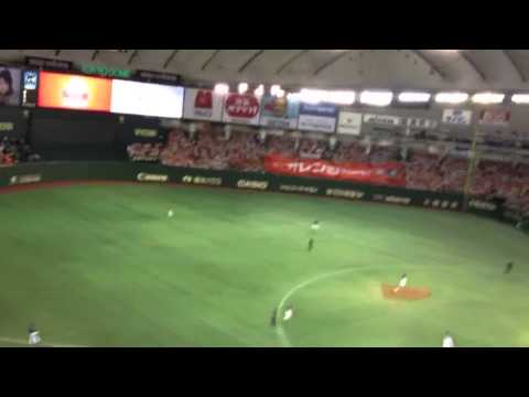 闘魂込めて（２０１２年ＣＳ第４戦）