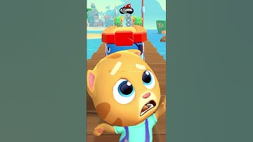 Talking Tom Time Rush All Characters Funny Fails - Tom,Angela,Hank,Ginger,Ben,Becca Gameplay #Shorts