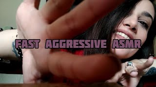 Fast & Aggressive ASMR - Finger Snapping, Personal Attention, Mouth Sounds + more