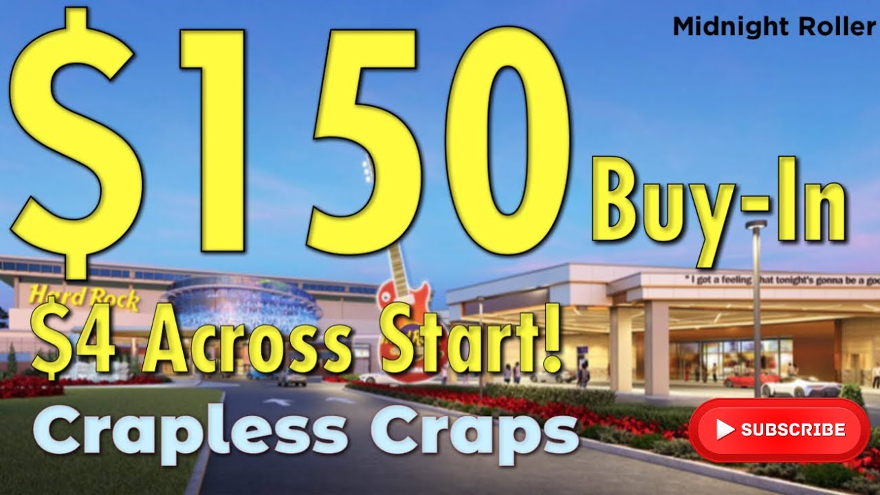 Playing With $150 Buy-In on Crapless Craps! - YouTube