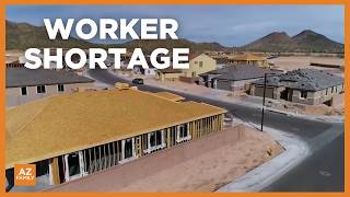 Worker shortages hit construction as Arizona home starts drop