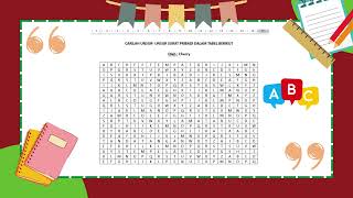 KOMPILASI TEKA-TEKI SILANG dan ACAK KATA SURAT PRIBADI DAN SURAT RESMI screenshot 4