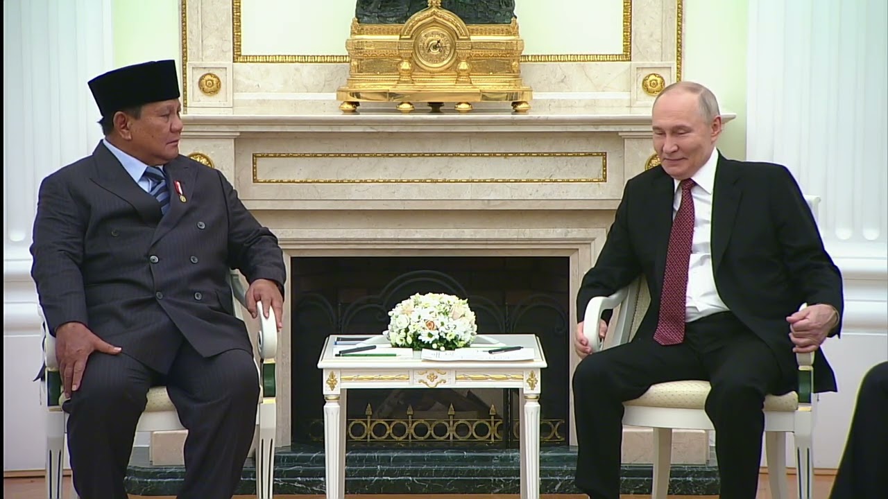 Pertemuan Moskow: Prabowo dan Putin Bahas Penguatan Hubungan Strategis Indonesia–Rusia