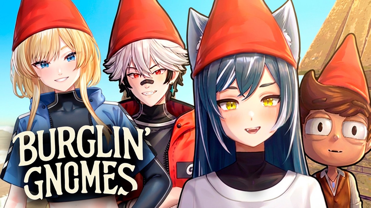 Somos Gnomos LADRÕES! - BURGLIN' GNOMES | FT. @ToshiruzLives @AliVentura @makotoguren
