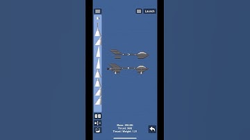 Fighter jet tutorial in SFS #sfs #spaceflightsimulator #shorts