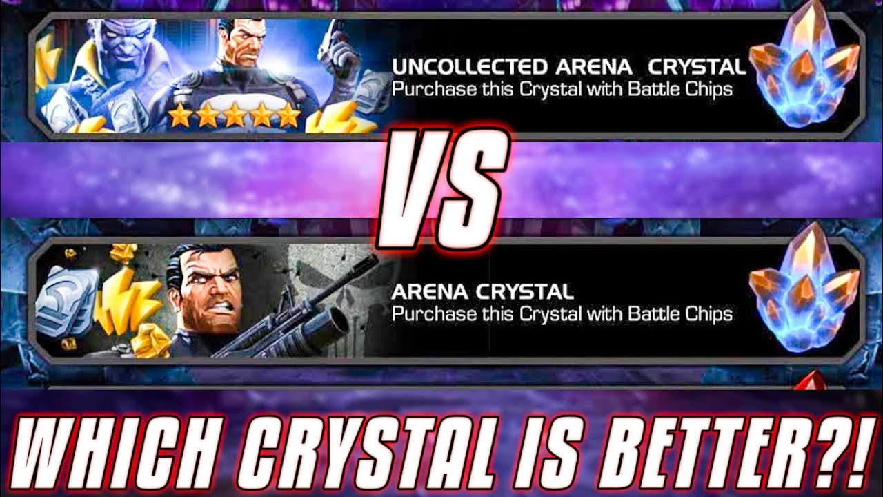 BEST ARENA CRYSTALS FOR UNITS! | THRONEBREAKER, UNCOLLECTED, REGULAT? | MARVEL CONTEST OF CHAMPIONS