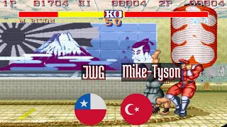 Street Fighter II Champion Edition (FT5) - JWG (CL) vs Mike-Tyson (TR) - 2021-09-24