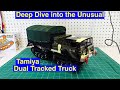 Tamiya Dual Tracked RC truck breakdown
