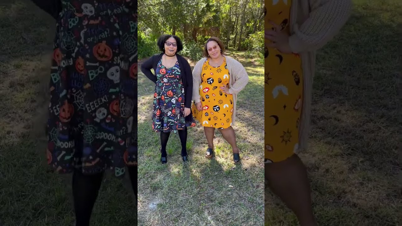 Halloween with my sister (artistamberjade) 👻Featuring Temu🎃