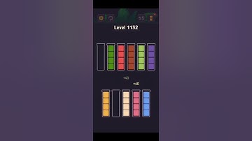 Complete Block King Sort Puzzle Level 1131 to Level 1135