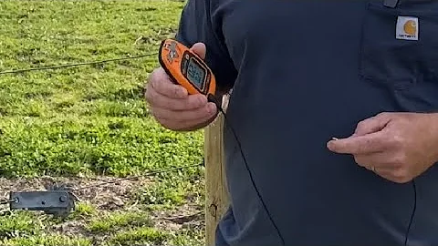 Gallagher Fault Finder   Identify & Locate Electric Fence Faults   Tough Pocket Size Digital Reader