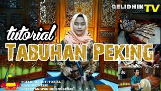 #TUTORIAL TABUHAN PEKING (Javanese Traditional Music) KTW. PANGKUR NGRENAS PELOG 5 | #GELIDHIKTV