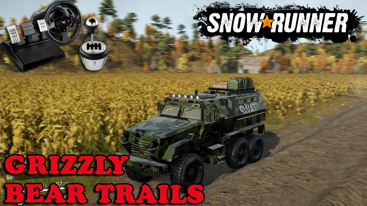 SnowRunner | Grizzly Bear Trails | 2007 BAE Caiman CMTV | Mods Showcase | PC Gameplay