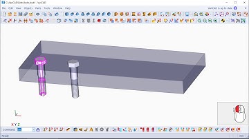 VariCAD – Multiple Solids Insertion or Copying with Boolean Operations