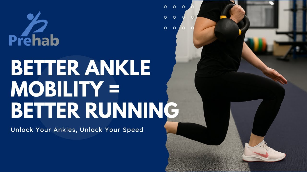 Your stride starts at the ankle. Unlock more speed + fewer injuries