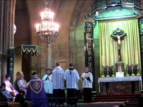 FSSP Pontifical Mass & Ordination (Dec. 19, 2009) ...