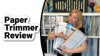 Paper Trimmer Review | Fiskars | Tim Holtz | Creative Memories | Stampin Up