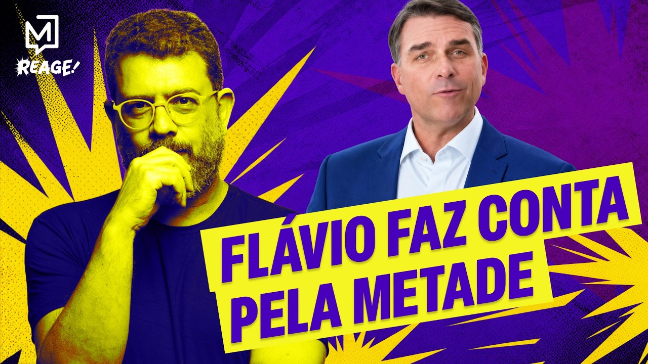 Flávio faz conta pela metade | Reage!