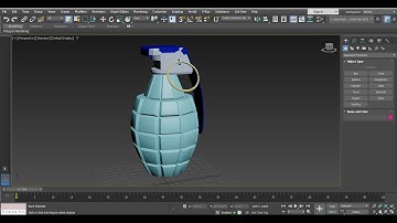 Creating a Realistic Hand Grenade Model in 3ds Max | 3DS Max V-Ray