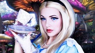 Alice In Wonderland Halloween Makeup Tutorial Cherry Wallis Youtube