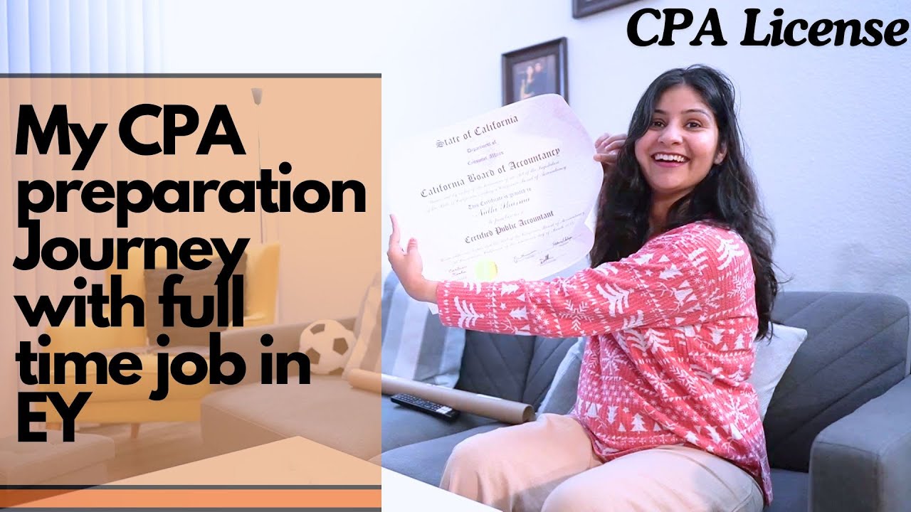 How i passed all 4 CPA exams while working full time in EY | Tips and study Strategies