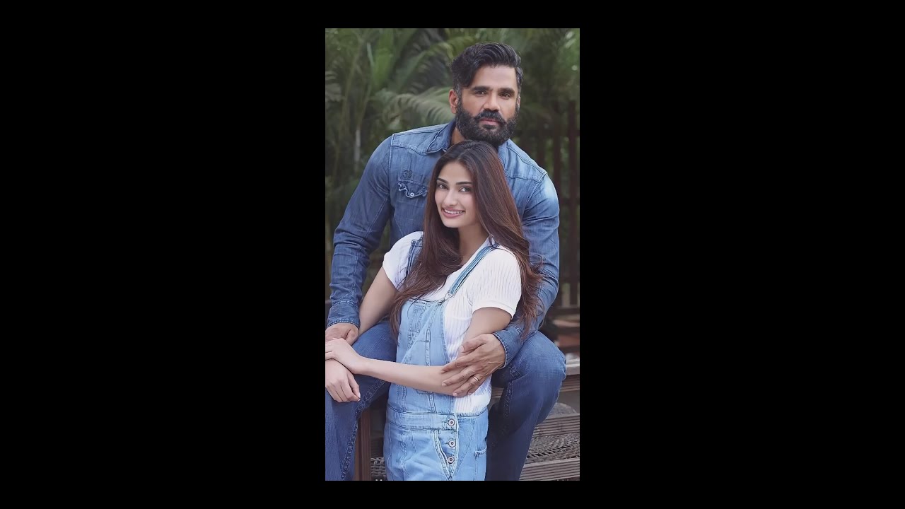 Suniel Shetty with His Cute Daughter Athiya Shetty 💕🕺 Lovely Kid of a Lovely Person 