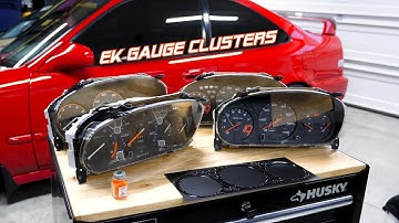 honda civic gauge cluster swap, Images, Photos, Gallery, Videos, HD