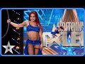 Itzel salvatierra overcomes health condition with phenomenal aerial routine  auditions  bgt 2024