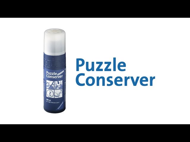 Ravensburger Puzzle Glue Conserver - Suitable For Up To 1000 Piece Jigsaws  : Puzzle Concerver: : Toys & Games
