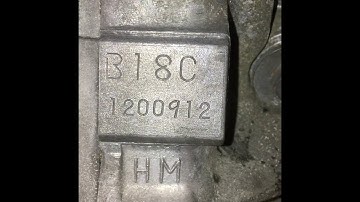 JDM B18C GSR Engine Compression Test: S/N #: B18C-1200912