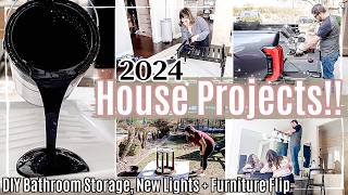 2024 HOUSE PROJECTS :: Bathroom Refresh, New Light Fixtures, DIY Storage Solution + Furniture Flip by This Crazy Life 71,031 views 3 months ago 30 minutes