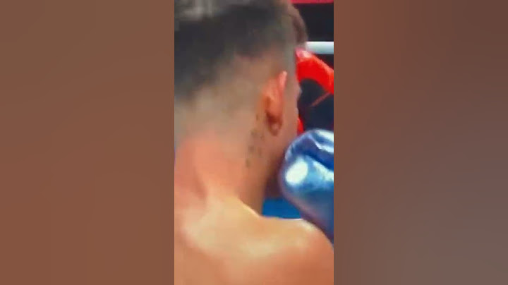 Afuera del ring! Tremendo 🥊