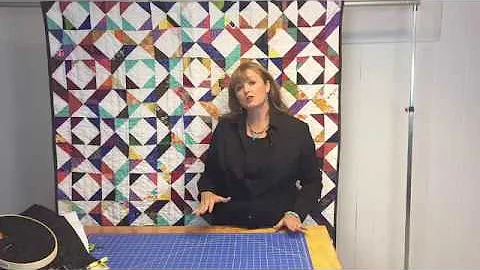 Big Stitch Quilting - Without Marking Your Quilt!
