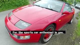 Epic red sports car