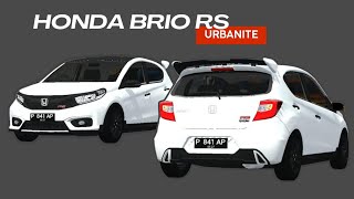Honda Brio Rs Urbanite 2022 Mod Bussid