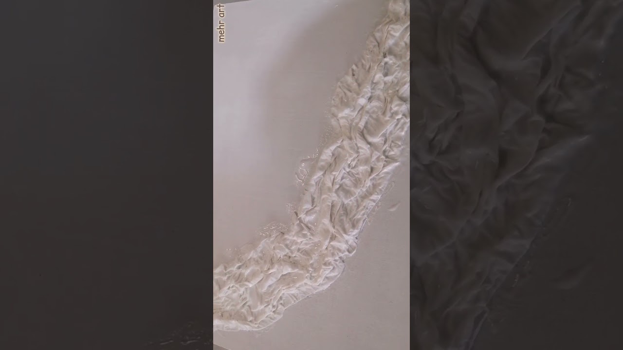 Painting with toilet paper😉