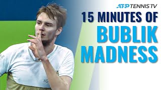 15 Minutes Of Alexander Bublik MADNESS In 2021!