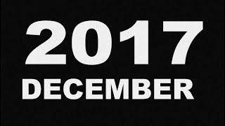 Relive the News ❖ December 2017