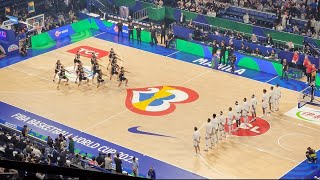 New Zealands Haka Performance vs USA! Bago magumpisa ang laban! FIBA 2023! Mall of Asia Arena!