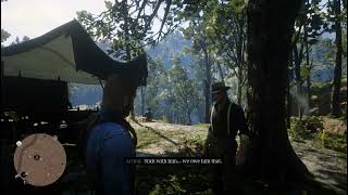 RDR2 - Arthur & John Chapter 6 Camp Talk