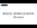 Metallica - Nothing Else Matters Drum Score [Drumless Playback]