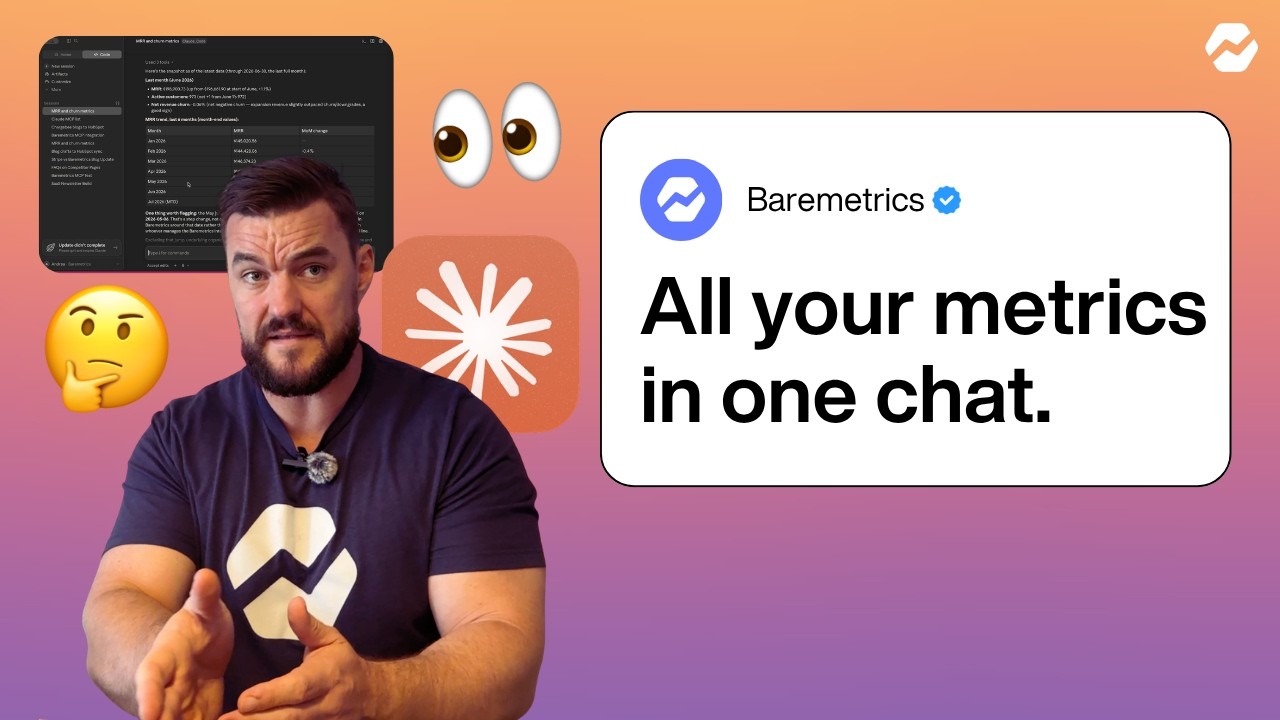 Why We Built the Baremetrics MCP (SaaS metrics in one chat)