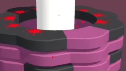 Amazing gameplay walkthrough Stackball #stackball #short #viral