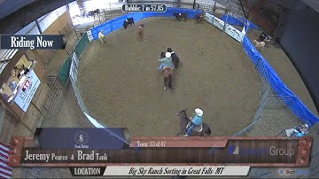 Big Sky Ranch Sorting Saddle Series #4 - #9 HC SORT - Round #1 - Ride #33