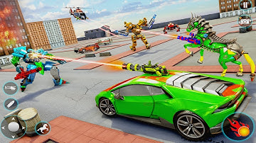 Horse Robot Car Game – Space Robot Transform Wars 2021 - Gameplay Walkthrough Part 1 (Android, iOS)